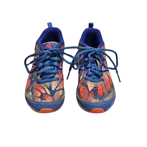 New Balance Kids' Blue and Orange Sneakers - Picture 3 of 5